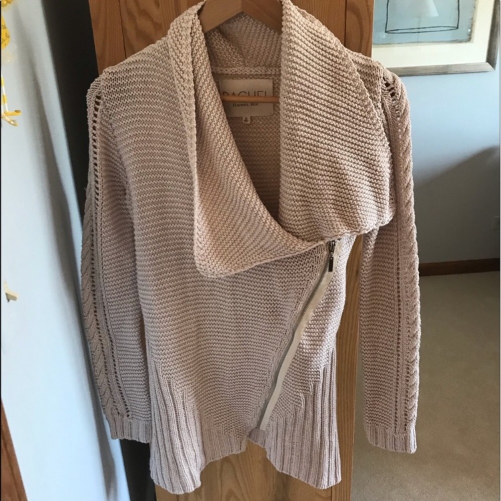 Rachel Roy Zip Up Sweater